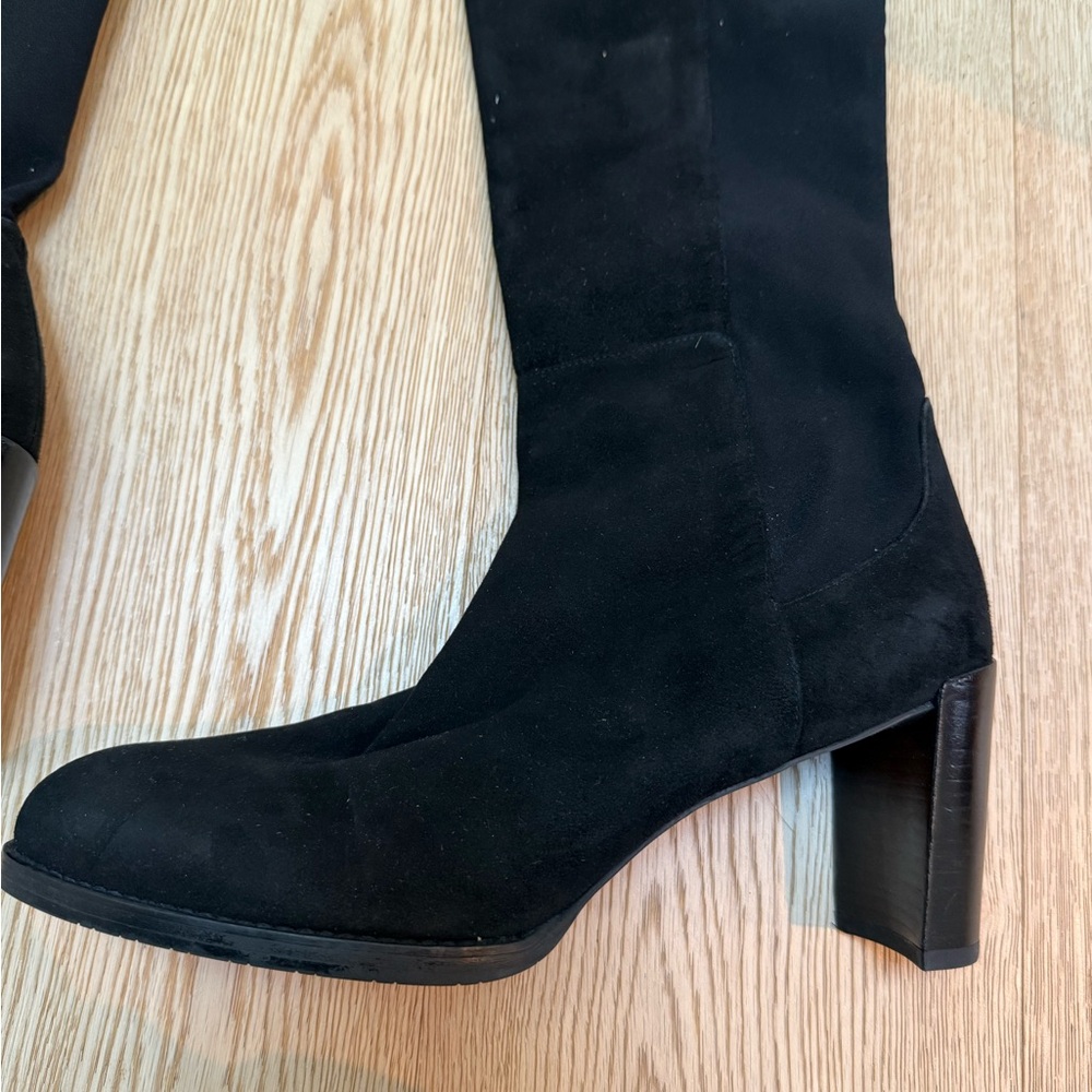 Stuart Weitzman Suede 5050 Over the Knee Boots 11.5 US new without box - Picture 3 of 14